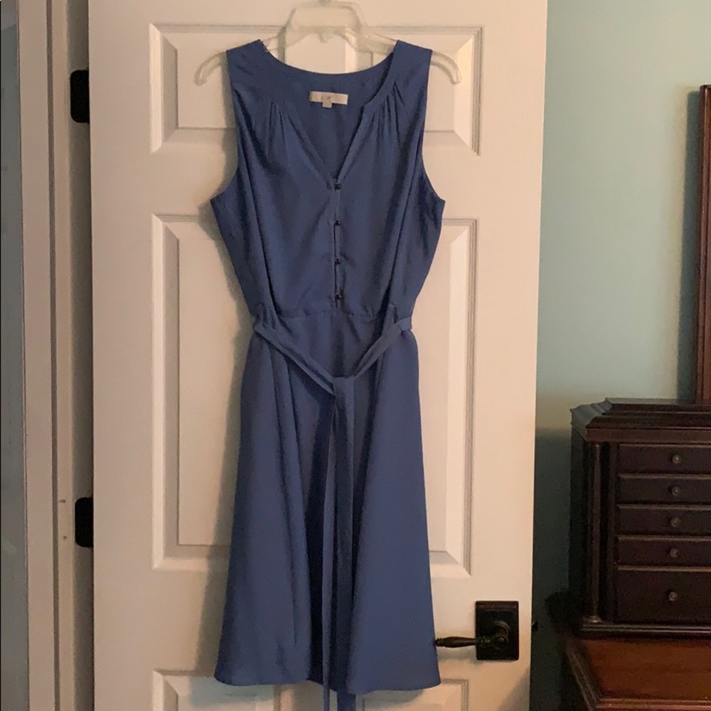 Loft Blue Dress